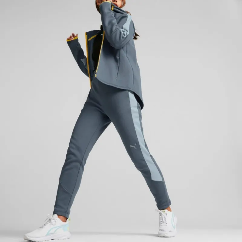 PUMA Mercedes Evostripe Full-Zip Hoodie Jacket Women's Blue-4