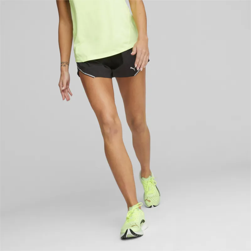 PUMA RUN WOVEN 3' SHORT Women's Sports Shorts Women's Black-2