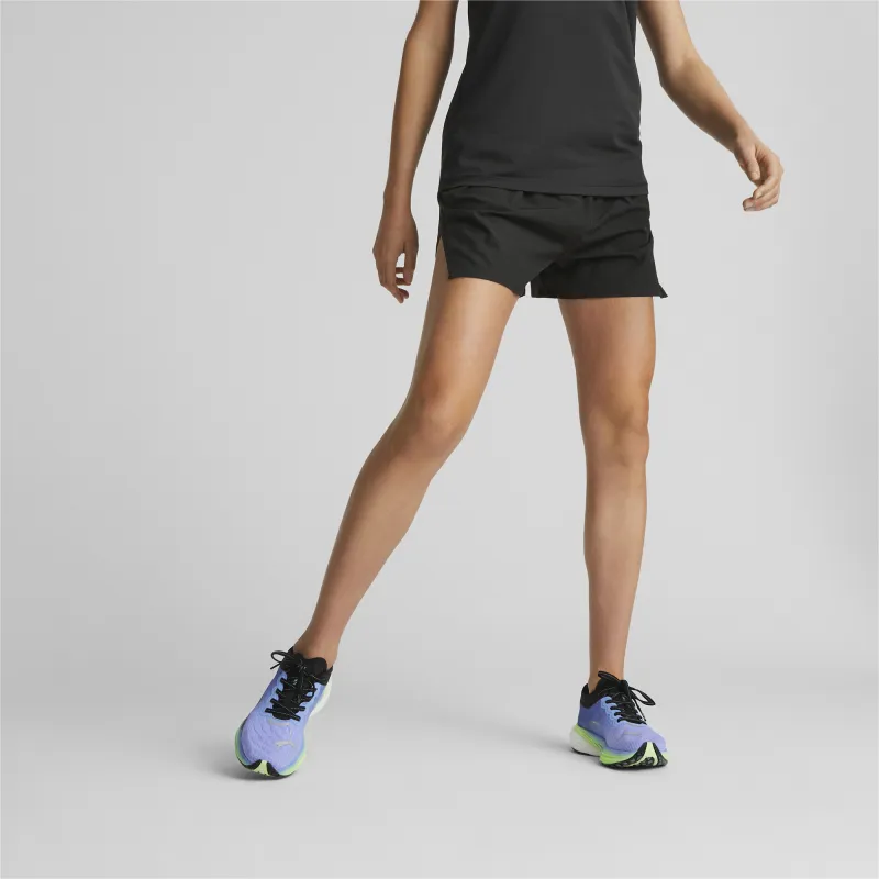 PUMA Run Ultraweave Split Short Sports Shorts Women's Black-2