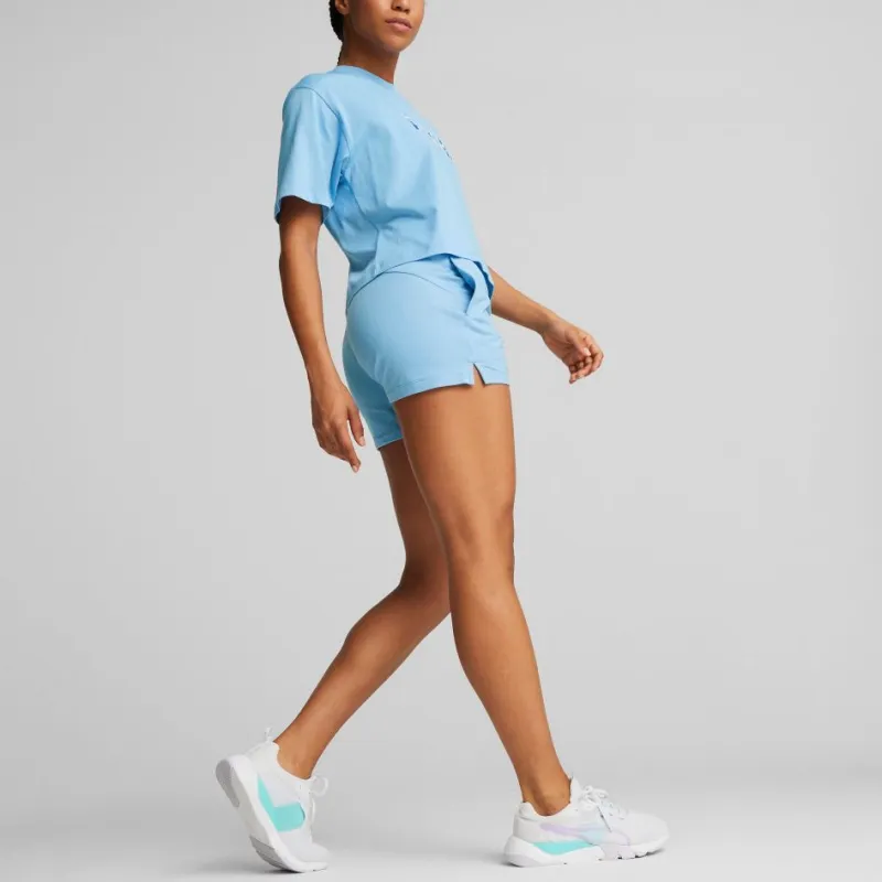 PUMA Summer Splash Sweat Shorts 4' TR Sports Shorts Women's Blue-4
