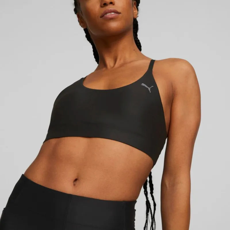 PUMA Essentials STUDIO ULTRABARE STRAPPY BRA Sports Underwear Women's Black-2