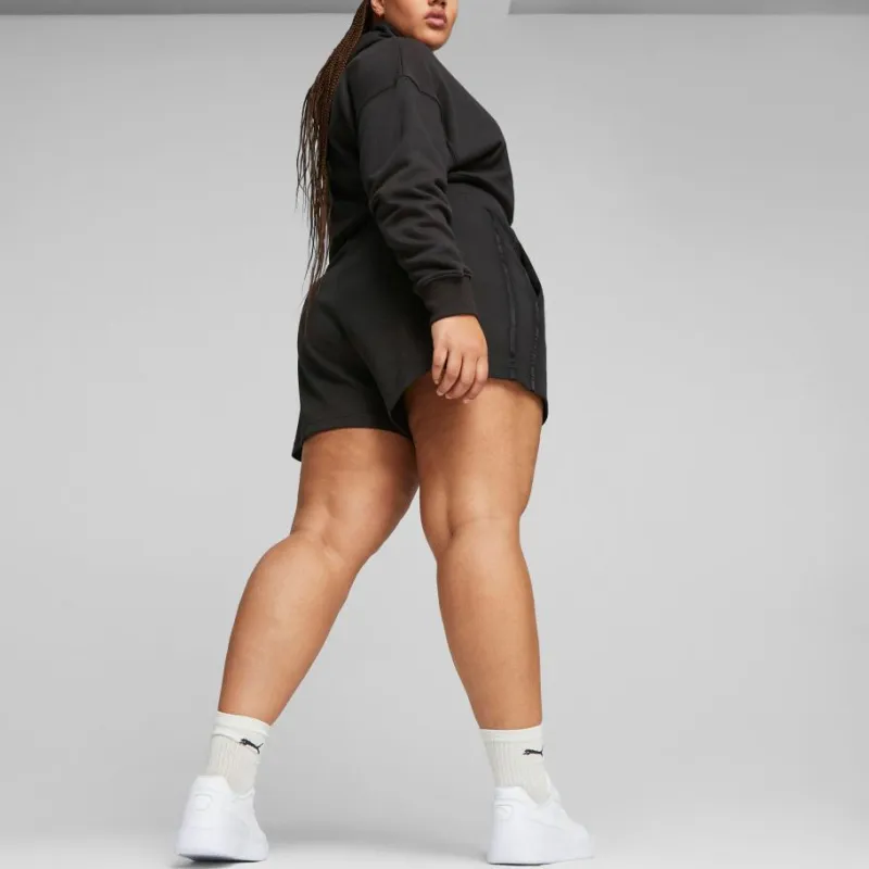 PUMA Puma Palm T7 High Waist Shorts Sports Shorts Women's Black-3