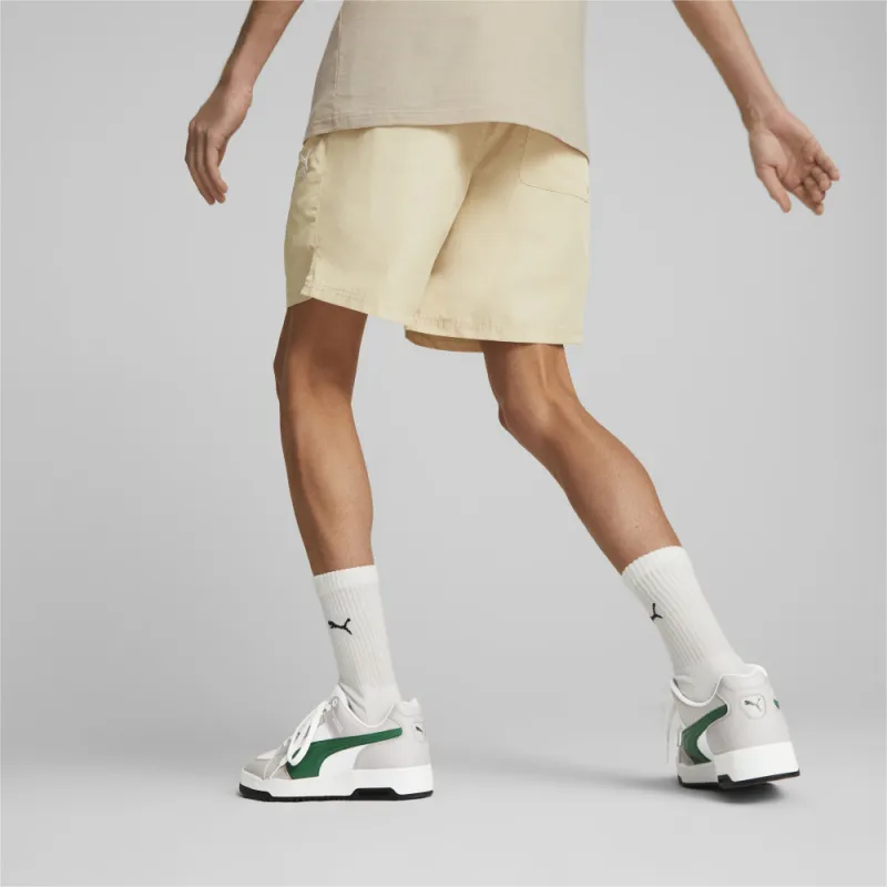 PUMA CLASSICS CLASSICS Shorts 6'WV Sports Shorts Men's Yellow-2