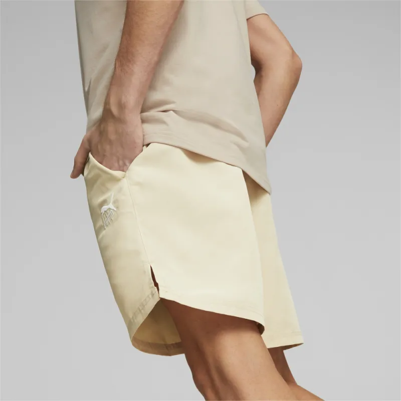 PUMA CLASSICS CLASSICS Shorts 6'WV Sports Shorts Men's Yellow-4