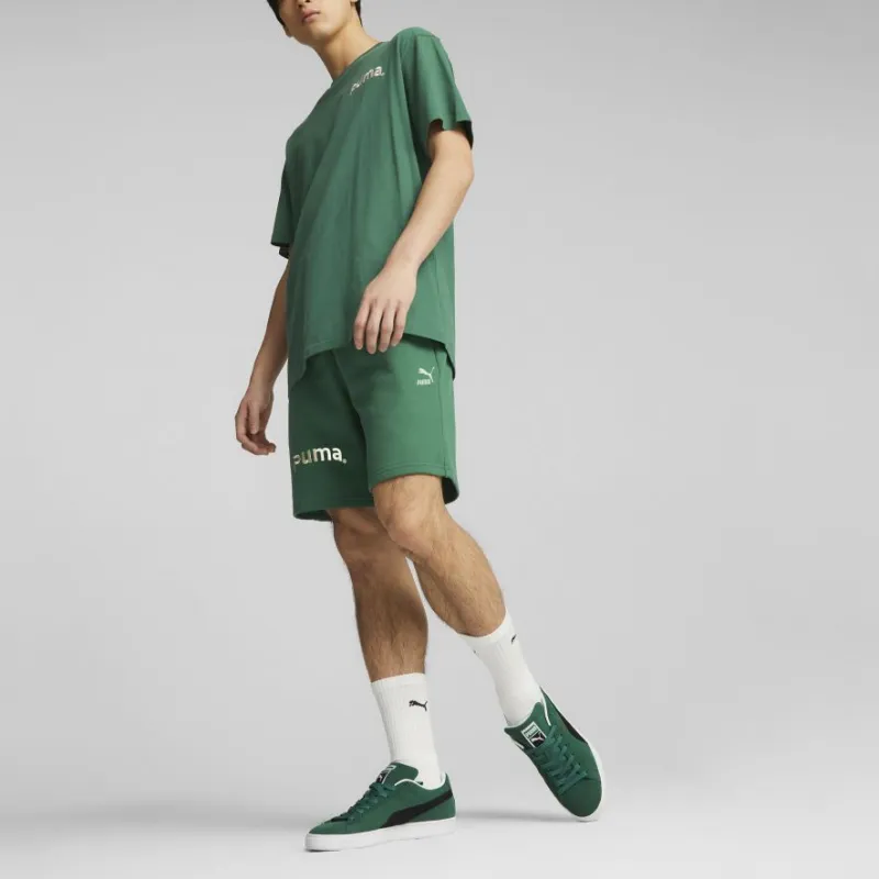 PUMA TEAM Shorts 8' TR Sports Shorts Men's Green-4