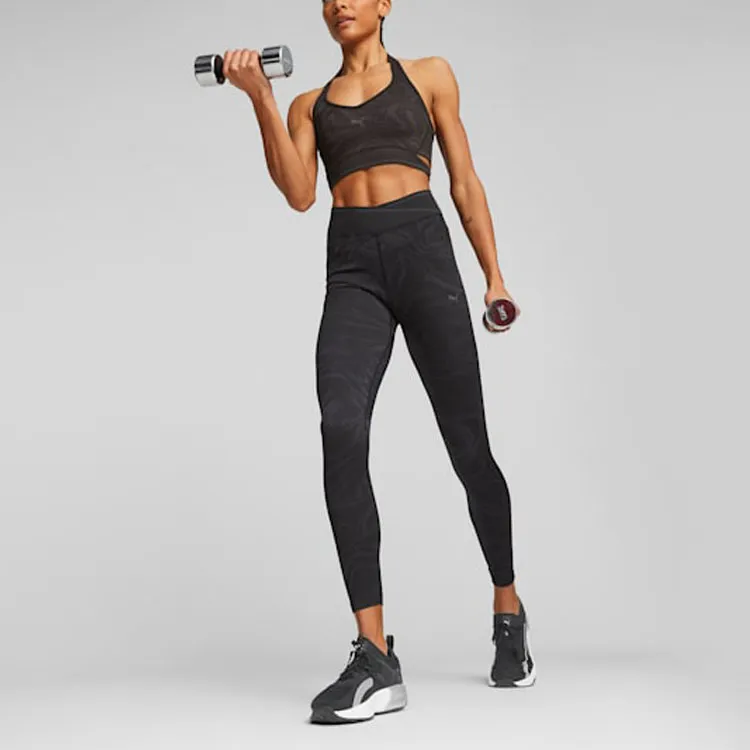 PUMA Formknit Seamless Low Support Bra Sports Underwear Women's Black-2