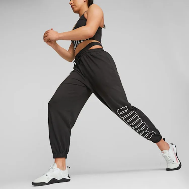 PUMA FIT MOVE Fashion Women's Longline Training Bra Sports Underwear Women's Black-3
