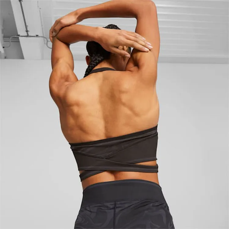 PUMA Formknit Seamless Low Support Bra Sports Underwear Women's Black-4