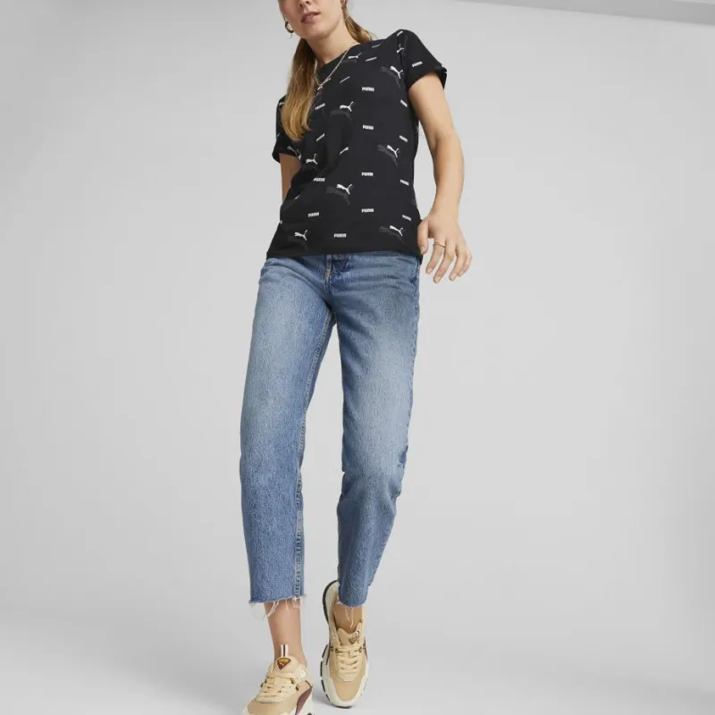 PUMA T-Shirts Women's Black-2