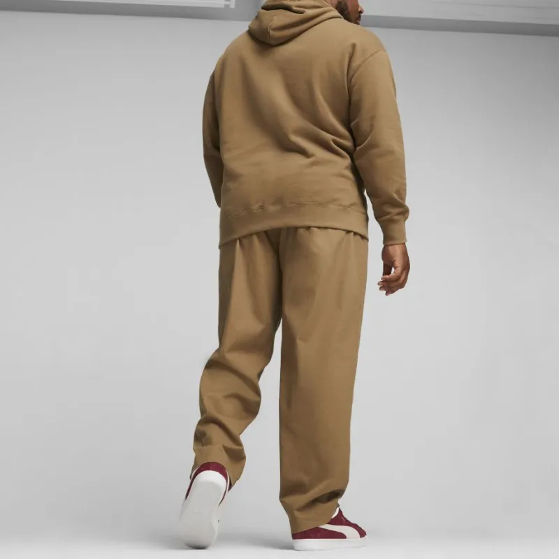 PUMA CLASSICS UTILITY Cargo Pants Woven Knitted Sports Pants Men's Coffee-3