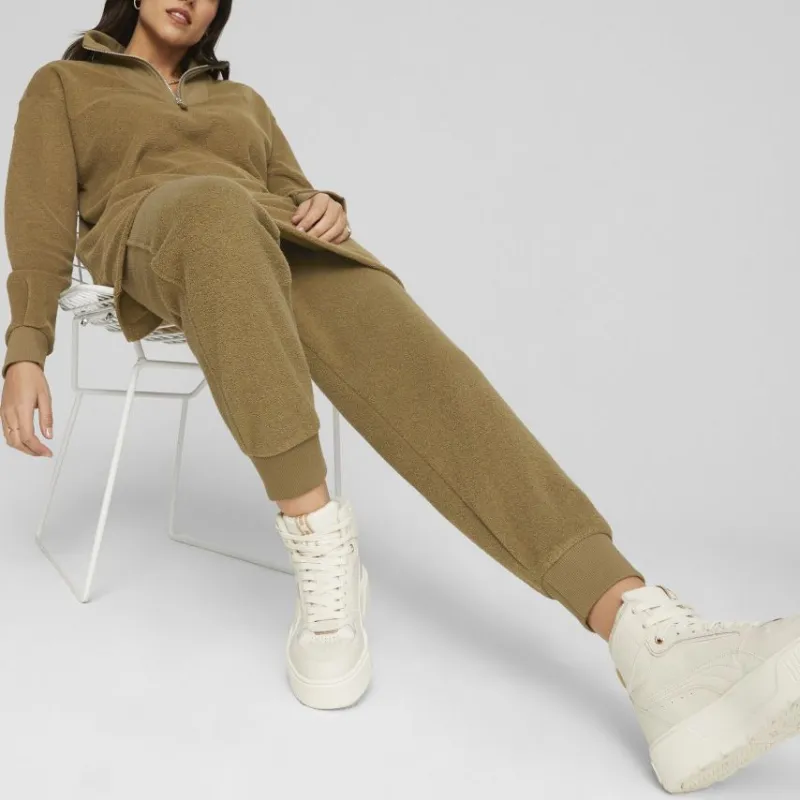 PUMA HER Winterized HZ Sweatshirt Women's Coffee-3