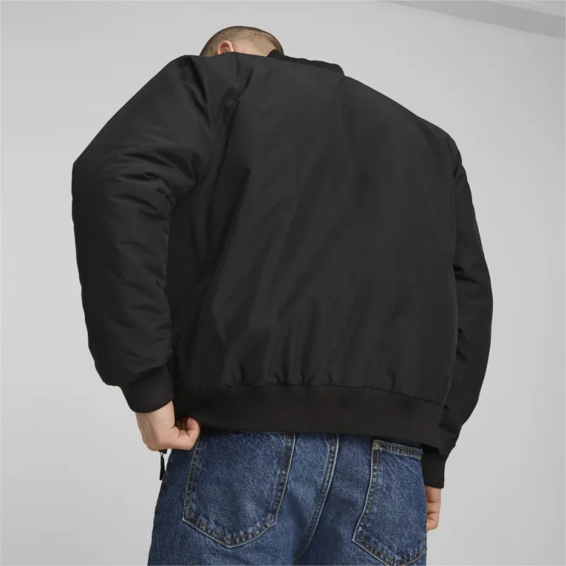 PUMA SQUAD Bomber Jacket Jacket Men's Black-4