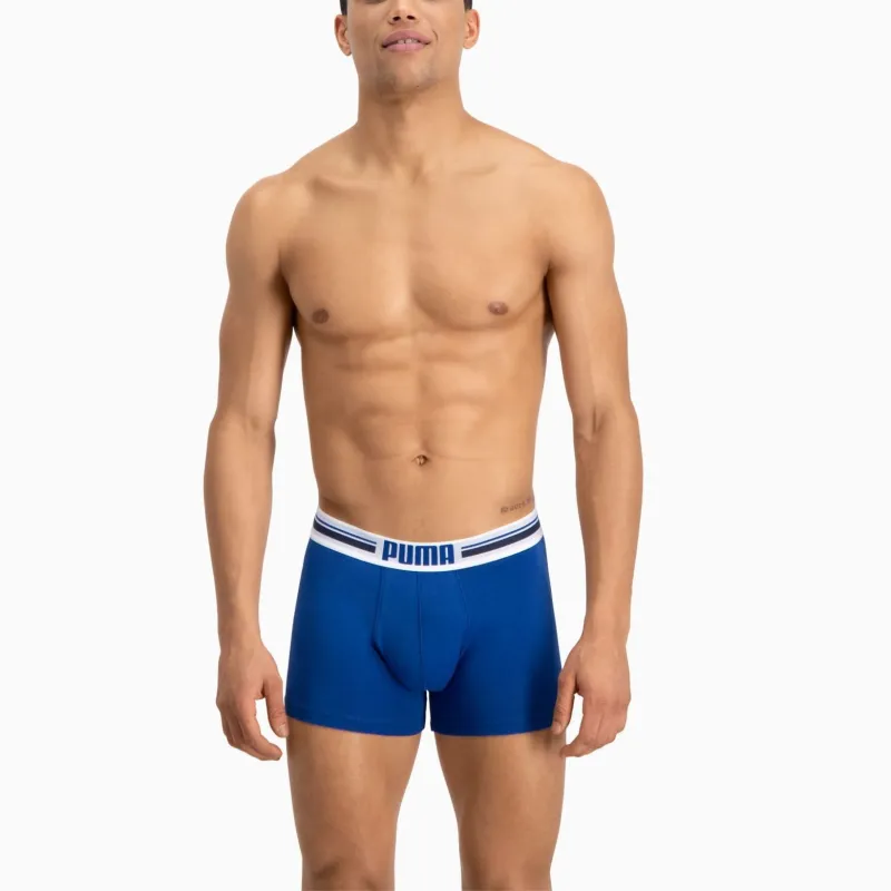 PUMA Placed Logo Men's Boxers 2 Pack Underpants Men's 2 Pack-2