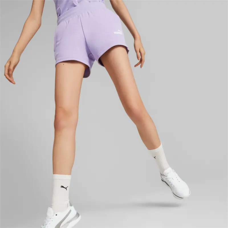 PUMA Essentials 4' Women's Sweat Shorts Sports Shorts Women's Purple-2