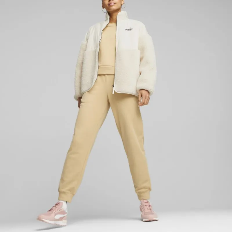 PUMA Sherpa Hybrid Jacket Women's White-2