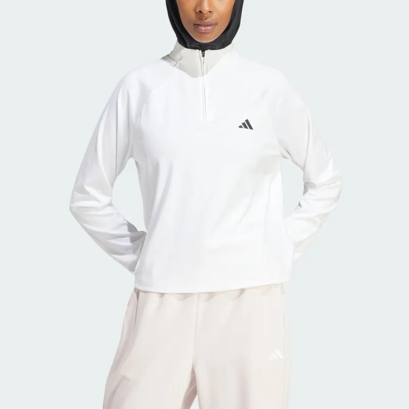 Adidas Essential Raglan Sleeve T-Shirt Women's White-1