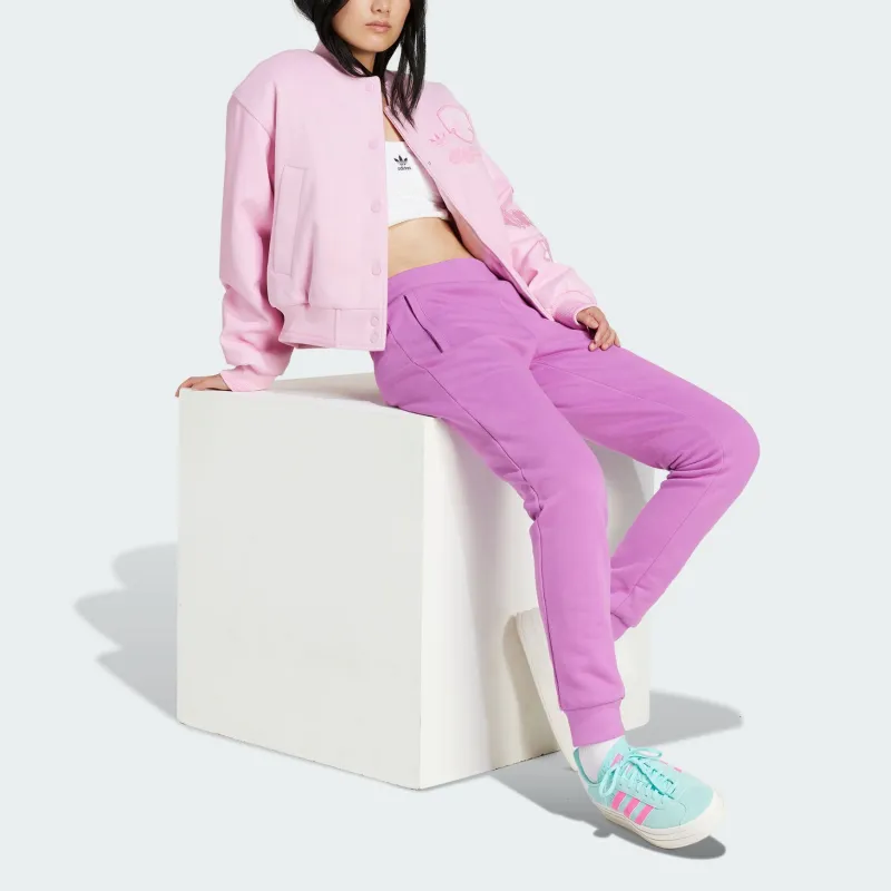 Adidas Originals OVERSIZED COLLEGIATE JACKET Jacket Women's Pink-3