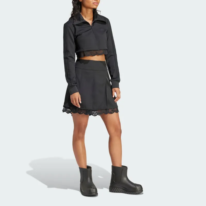 Adidas Originals Casual Short Skirts Women's Black-1