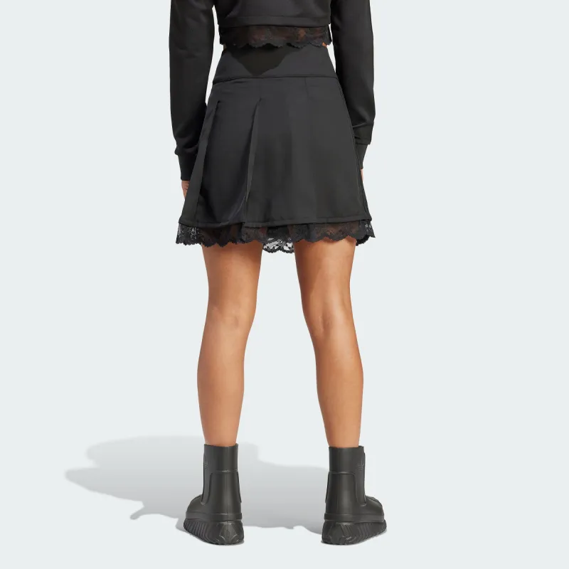 Adidas Originals Casual Short Skirts Women's Black-2