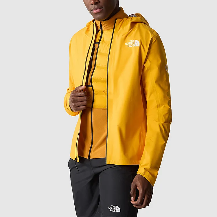 THE NORTH FACE SUMMIT Waterproof, Windproof, And Breathable Windbreaker Jacket Men's Yellow-6