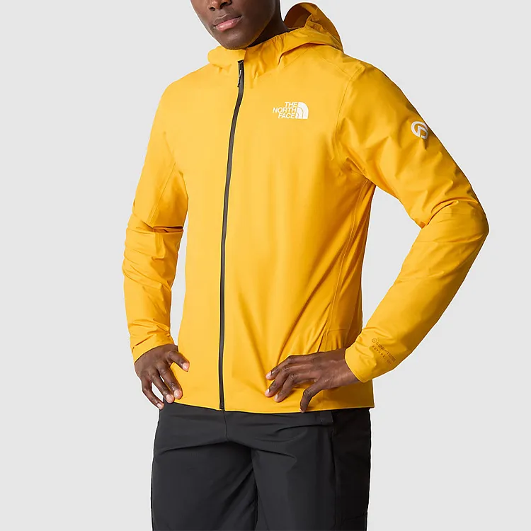 THE NORTH FACE SUMMIT Waterproof, Windproof, And Breathable Windbreaker Jacket Men's Yellow-7