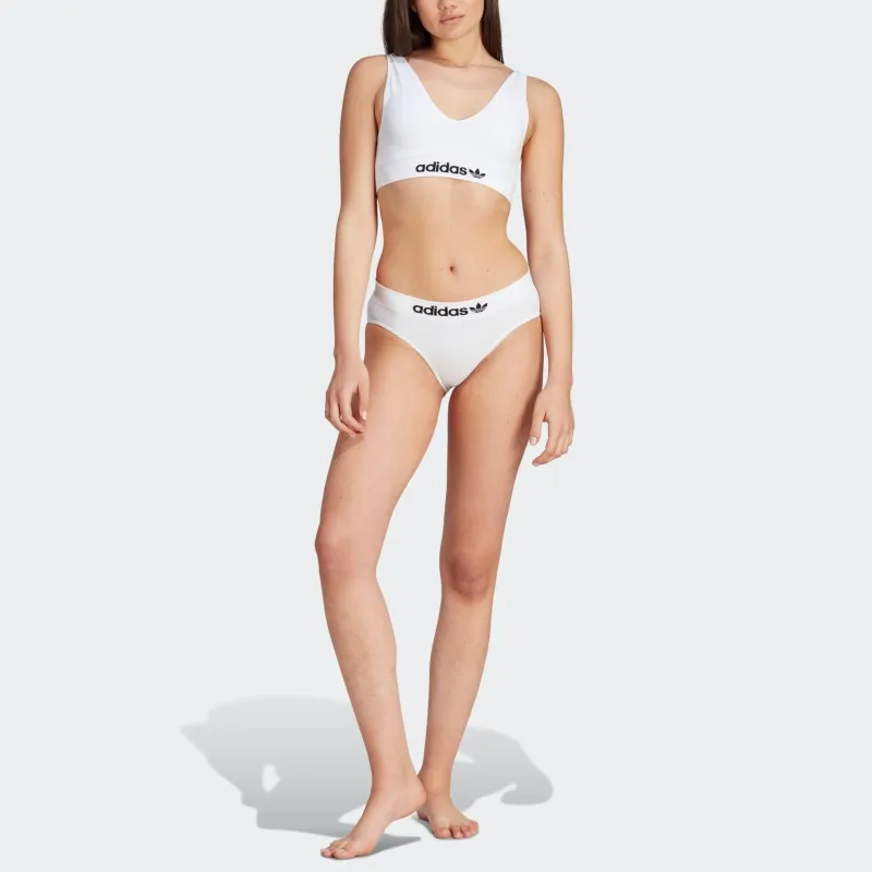 Adidas Originals MODERN FLEX BRALETTE UNDERWEAR Bra Women's White-2