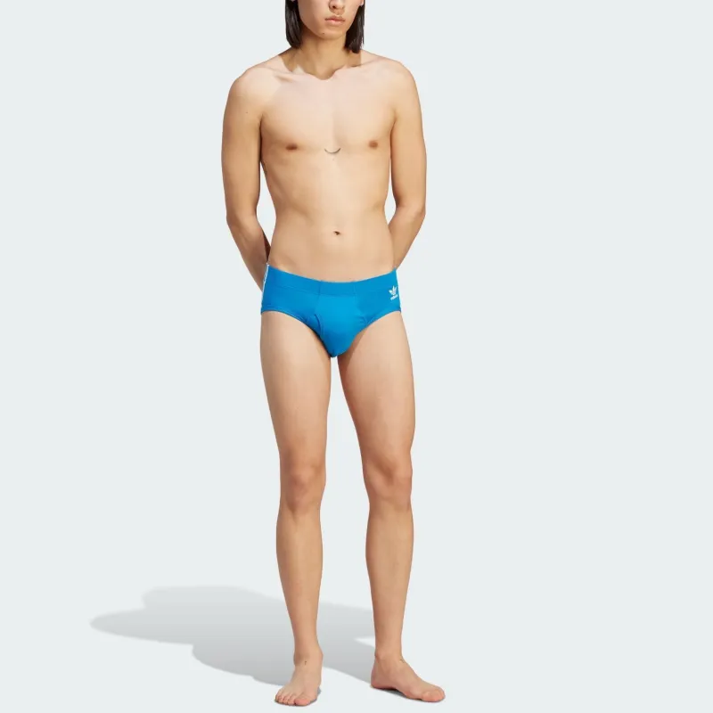Adidas Originals COMFORT FLEX COTTON 3 STRIPES BRIEFS Underpants Men's 3 Pack-1