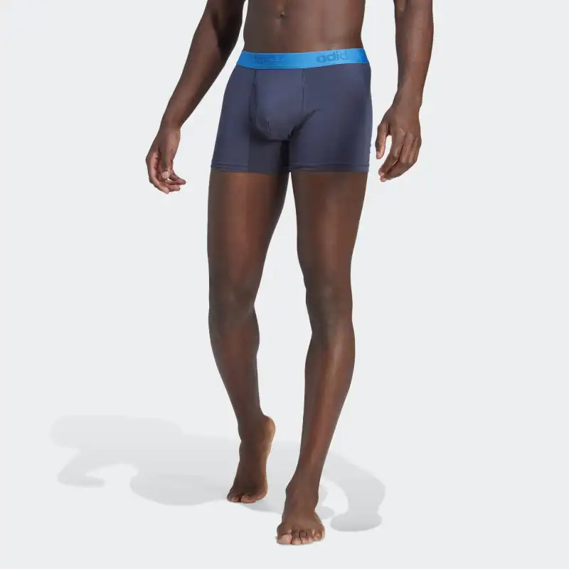 Adidas Originals COMFORT FLEX COTTON PRINT TRUNK BRIEFS Underpants Men's 2 Pack-4