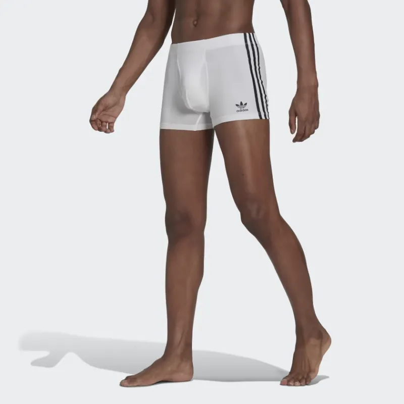 Adidas Originals COMFORT FLEX COTTON 3-STRIPES TRUNK BRIEFS Underpants Men's 3 Pack-4