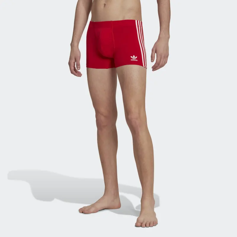 Adidas Originals COMFORT FLEX COTTON 3-STRIPES TRUNK BRIEFS Underpants Men's 3 Pack-4