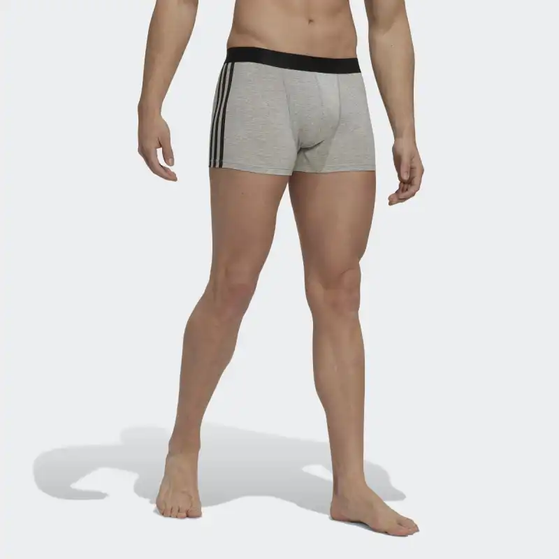 Adidas TR 3PP ACTIVE FLEX CO 3ST Underpants Men's 3 Pack Medium Gray-3