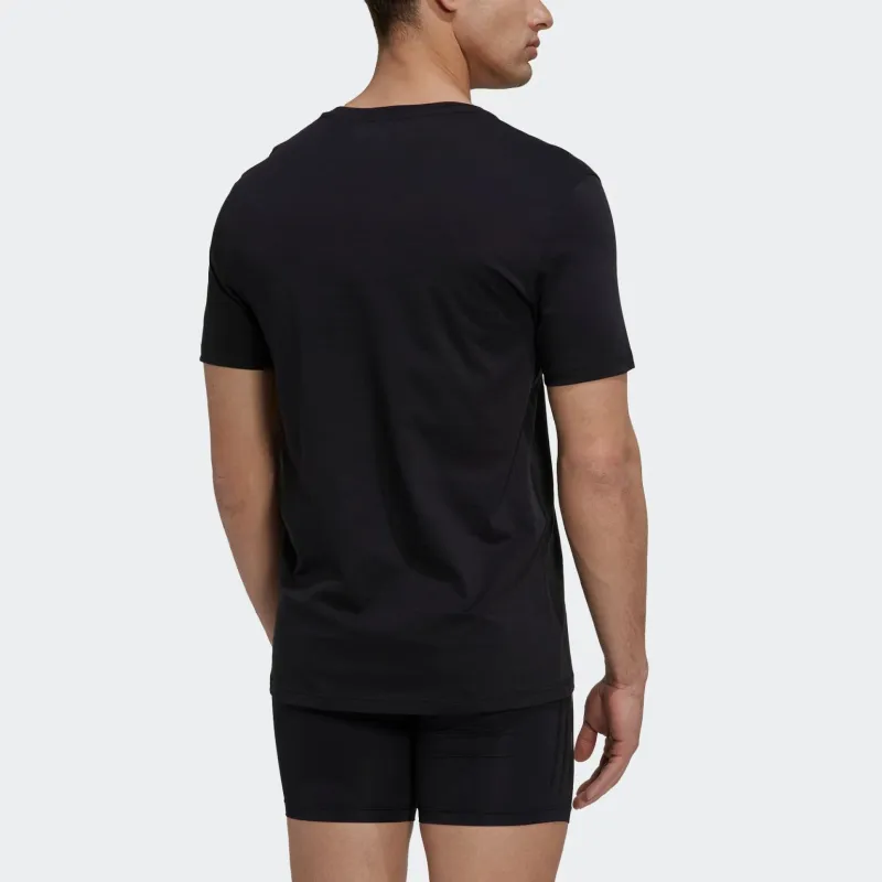 Adidas T-Shirt Men's 3 Pack Black-2
