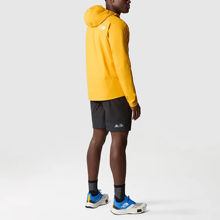 THE NORTH FACE SUMMIT Waterproof, Windproof, And Breathable Windbreaker Jacket Men's Yellow-4