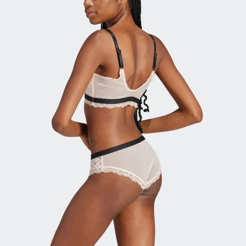 Adidas Originals MODERN FLEX LACE BRALETTE Bra Women's Pink-3