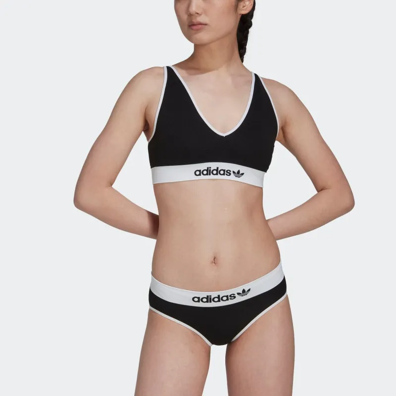 Adidas Originals MODERN FLEX BRALETTE UNDERWEAR Bra Women's Black-2