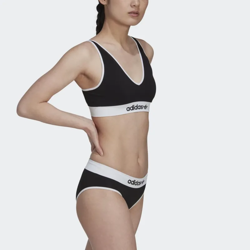 Adidas Originals MODERN FLEX BRALETTE UNDERWEAR Bra Women's Black-4