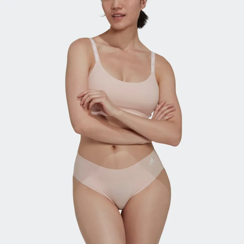 Adidas ACTIVE MICRO-FLEX SCOOP LOUNGE BRA Bra Women's Pink-2