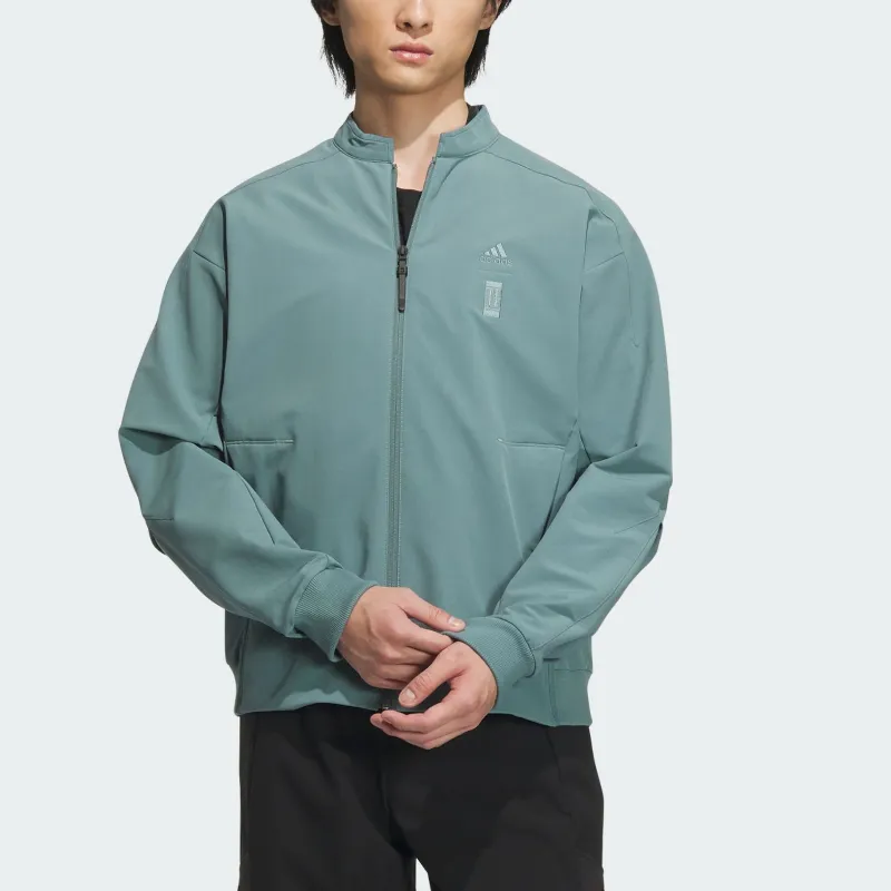 Adidas Wuji Series WUJI MUST-HAVE WOVEN JACKET Jackets Coats Men's Mist Emerald-1