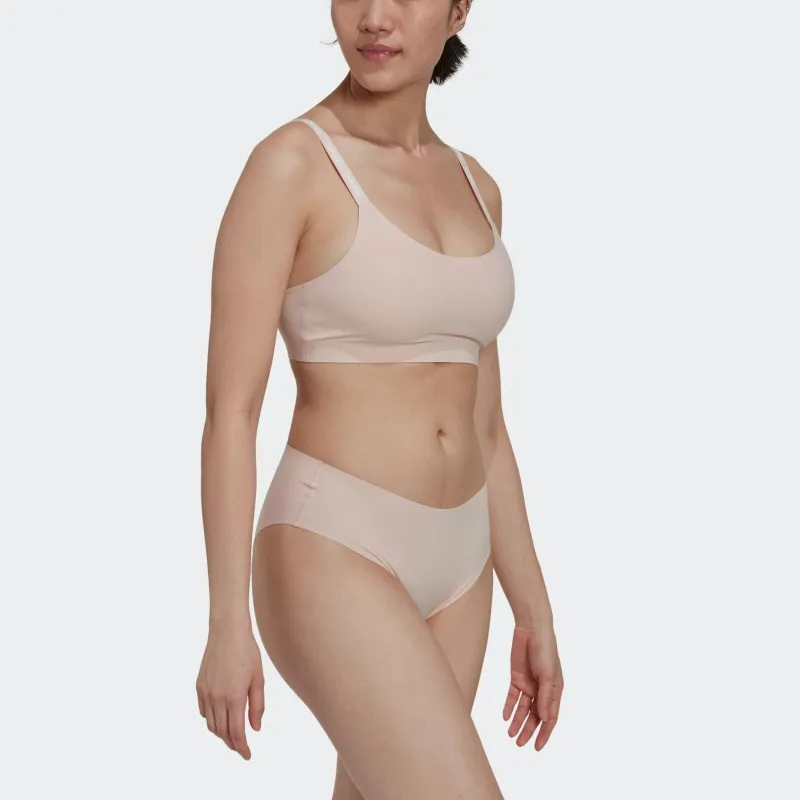 Adidas ACTIVE MICRO-FLEX SCOOP LOUNGE BRA Bra Women's Pink-3