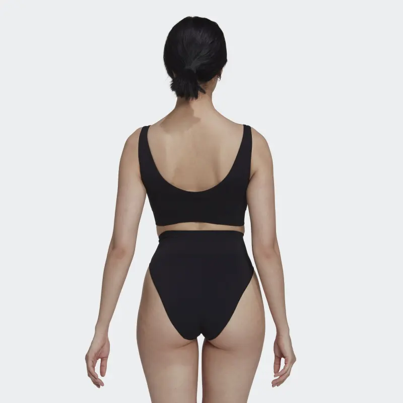 Adidas ACTIVE SEAMLESS MICRO STRETCH LOUNGE BRA UNDERWEAR Bra Women's Black-3