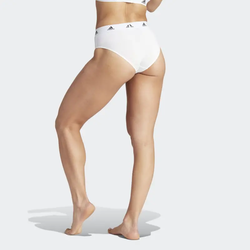 Adidas ACTIVE COMFORT COTTON BIKINI BRIEFS 2 PACK Underpants Women's 2 Pack-2