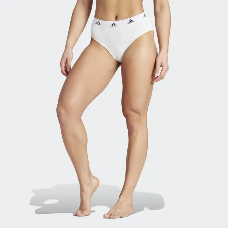 Adidas ACTIVE COMFORT COTTON BIKINI BRIEFS 2 PACK Underpants Women's 2 Pack-1