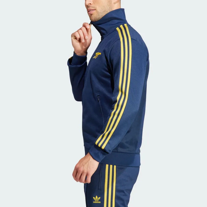 Adidas Originals ARSENAL BECKENBAUER TRACK TOP Jackets Coats Men's College Navy/Tribal Yellow-2