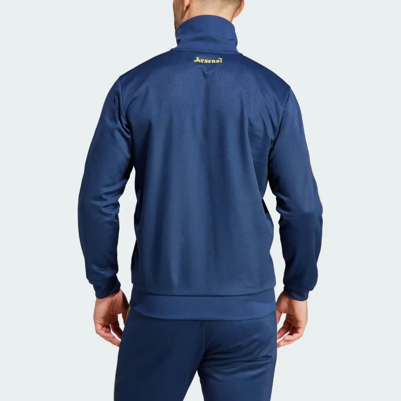 Adidas Originals ARSENAL BECKENBAUER TRACK TOP Jackets Coats Men's College Navy/Tribal Yellow-5