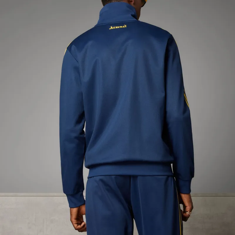 Adidas Originals ARSENAL BECKENBAUER TRACK TOP Jackets Coats Men's College Navy/Tribal Yellow-6