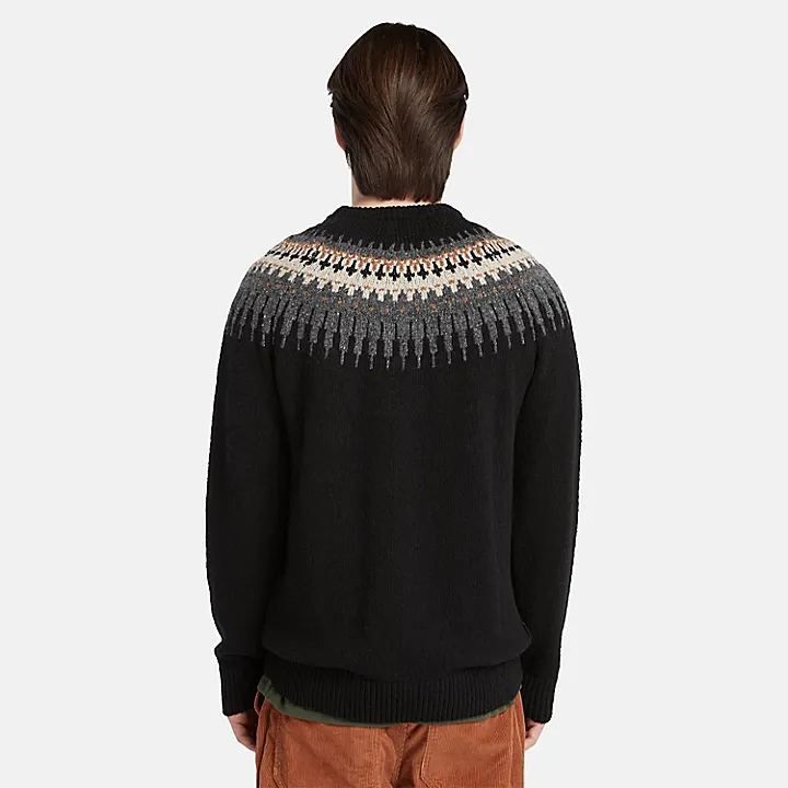 Timberland FAIRISLE Sweater Men's Black-1