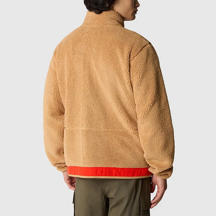 THE NORTH FACE CAMPSHIRE Velvet feel Coat Men's Camel-6