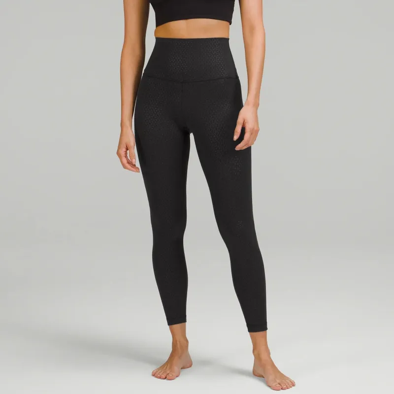 Lululemon Align™ Sports Pants 26' Women's Gradient Black Embossed-1