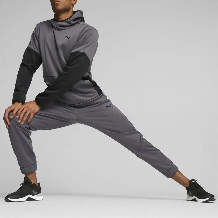 PUMA Knitted Sports Pants Men's Gray-3
