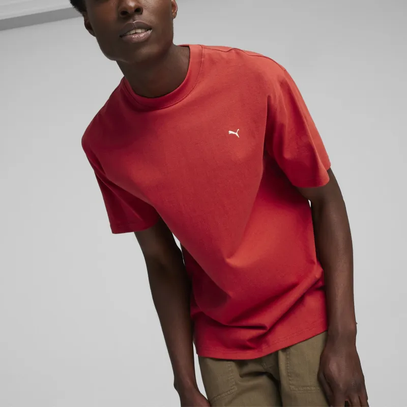 PUMA MMQ T Shirts Men Red-2